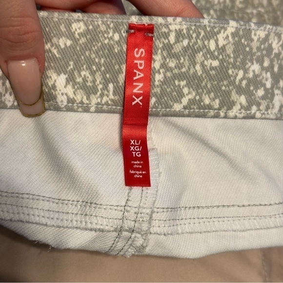 Spanx Ankle Jean-ish Legging Speckled Grey Size XL Women - Picture 7 of 13